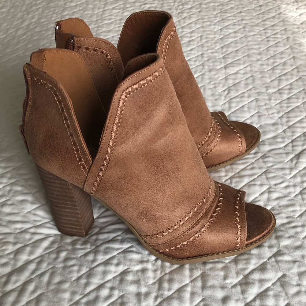 Report open toe booties